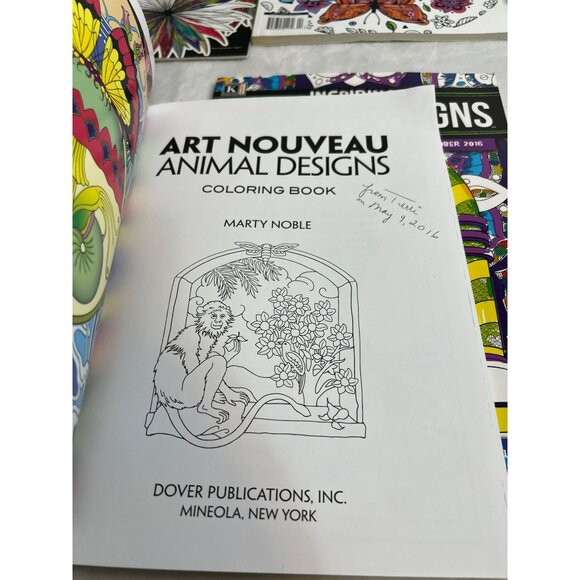 Adult Mandalas and Designs Coloring Books Set of 6 - Picture 9 of 10